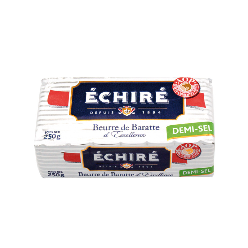 Beurre d'Échiré AOP Charentes-Poitou demi-sel 250g