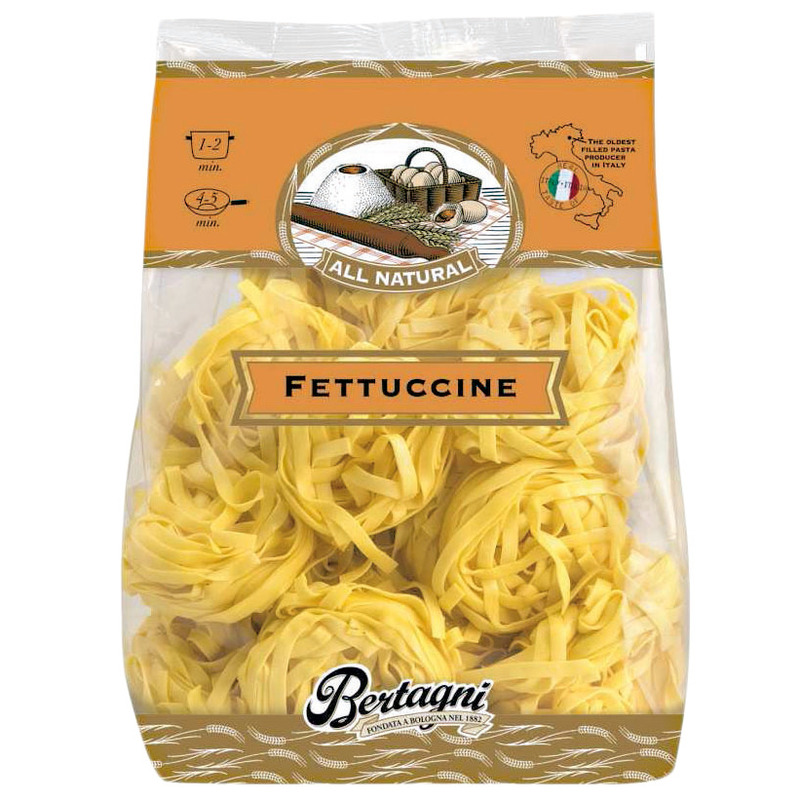 Fettuccine nest 300g Bertagni  Le Delas Rungis Food Wholesaler