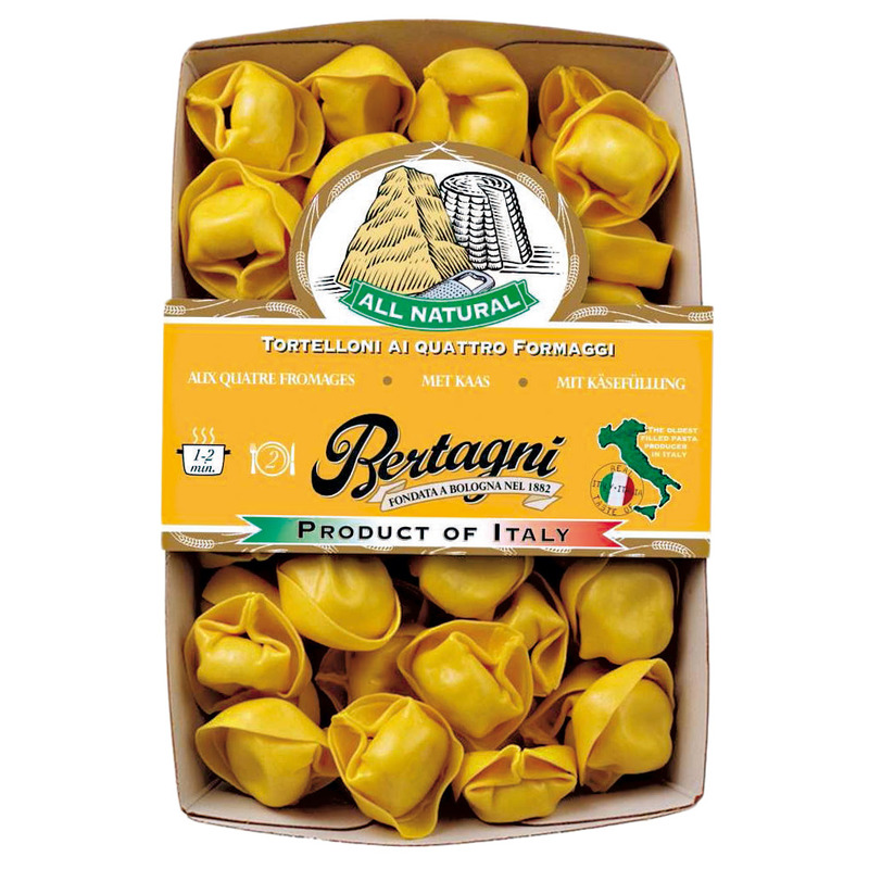 Tortellini aux 4 fromages barquette 250g