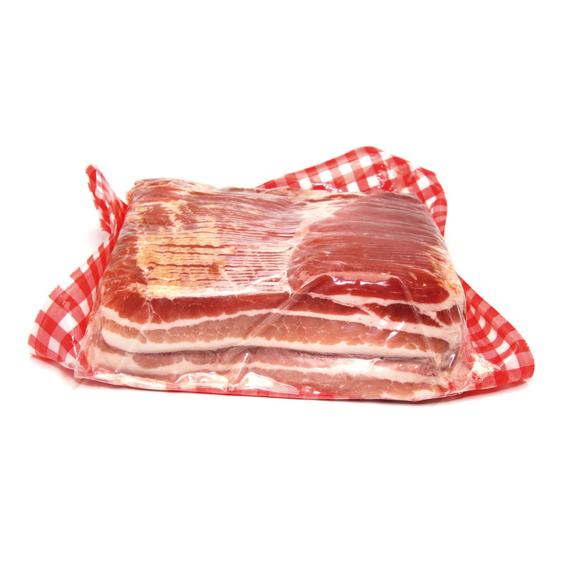 Sliced smoked belly 01 60 slices vacuum packed ±2kg