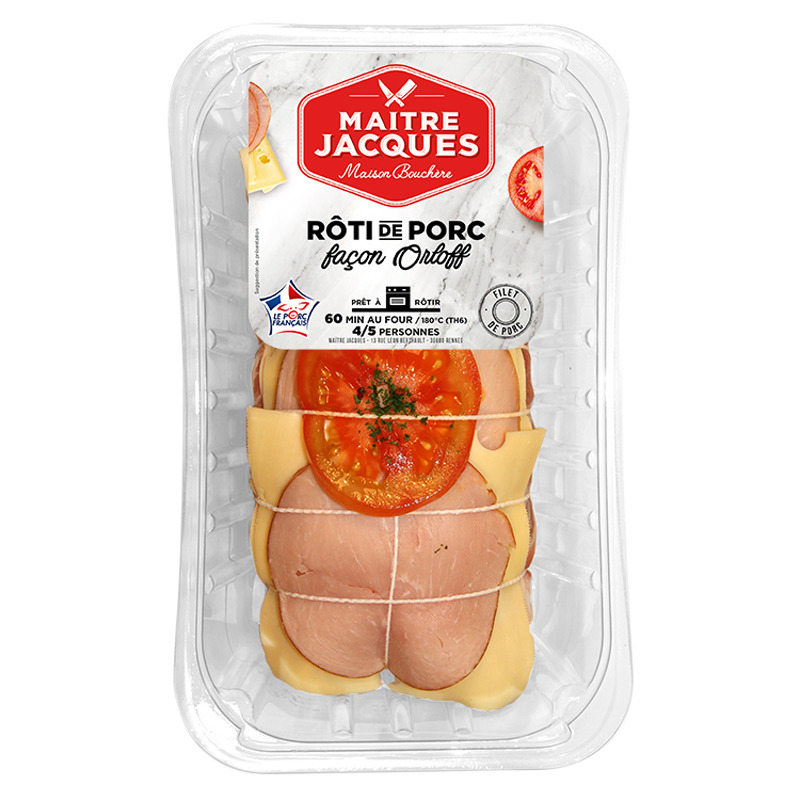 Rôti de porc façon Orloff LPF ±750g