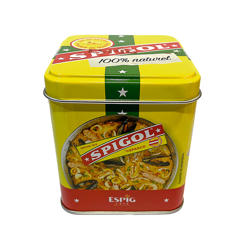 Spigol rice spice metal box 100g