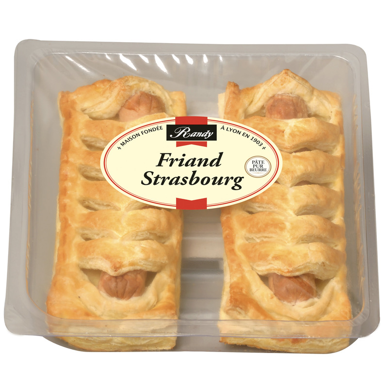 Strasbourg sausage pasty 2x90g