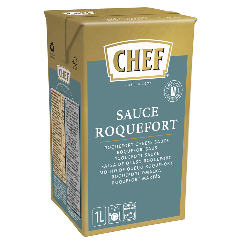 Roquefort cheese sauce ready for use 1L