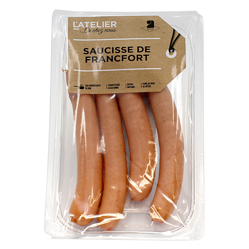 Saucisse de Francfort s/ at 4x±50g