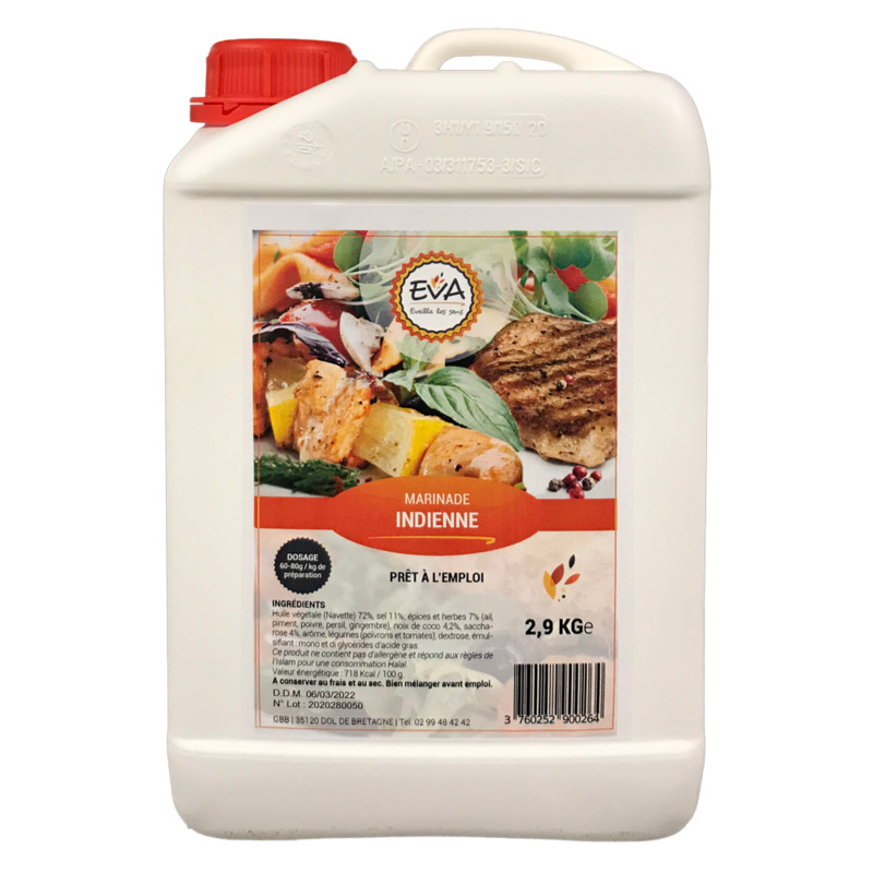 Marinade indienne bidon 2,9kg
