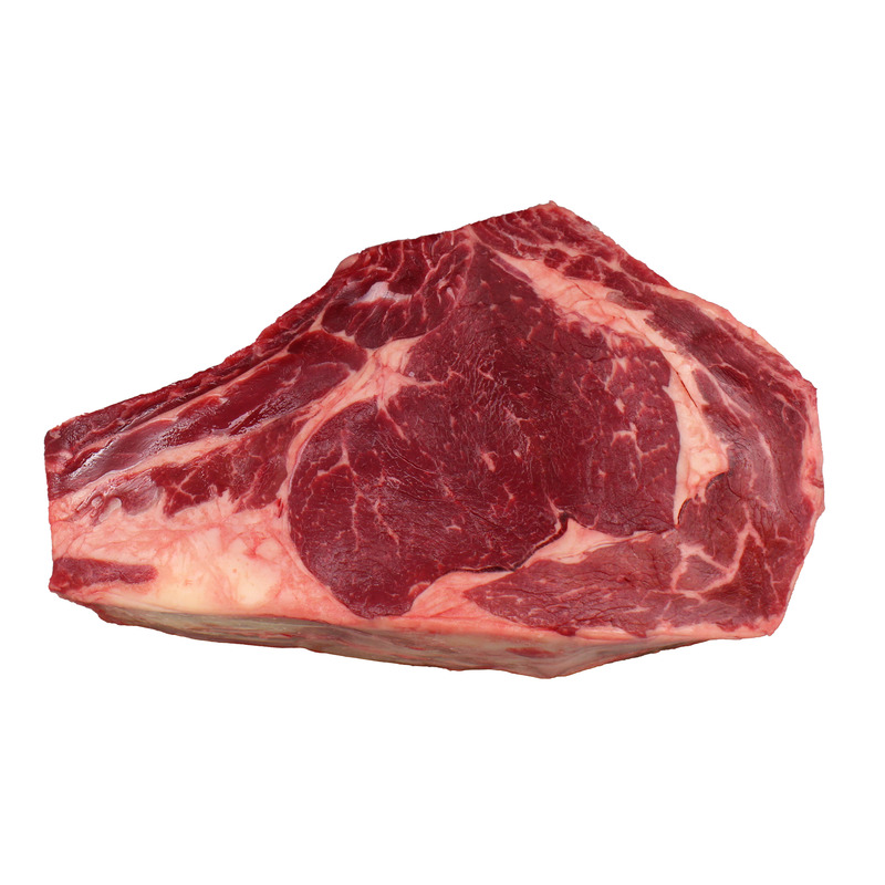 French beef rib on the bone vacuum packed 1.2kg