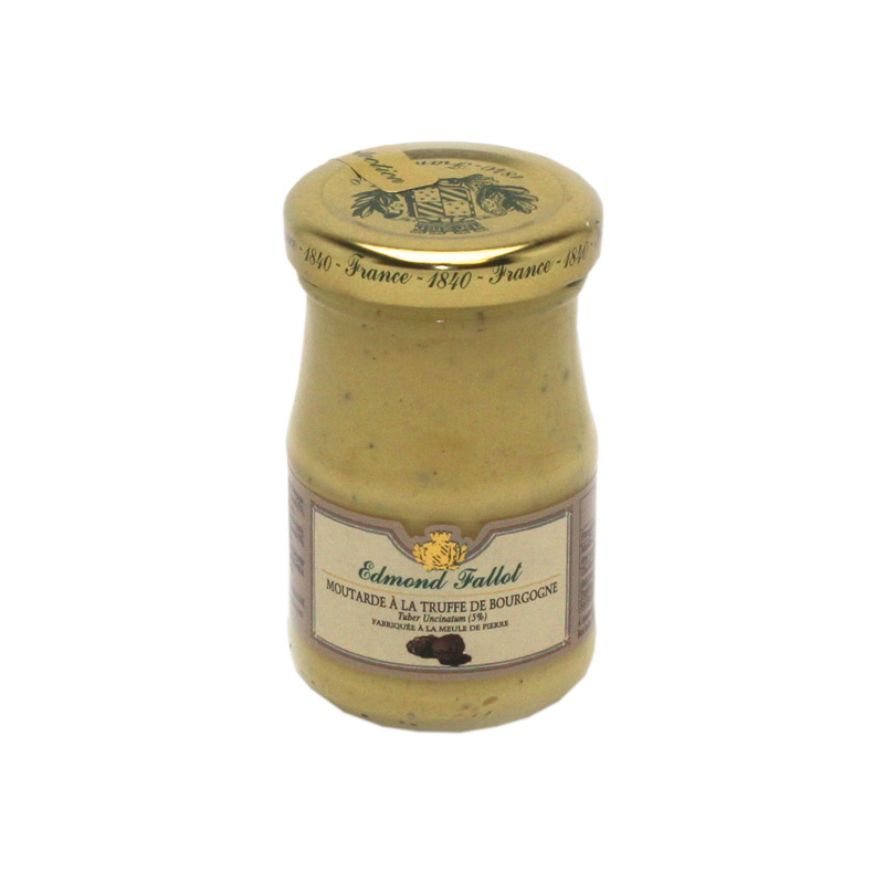 Burgundy truffle Tuber Uncinatum 5% mustard jar 100g