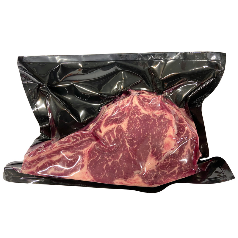 Beef rib on the bone vacuum packed x1 ±500g