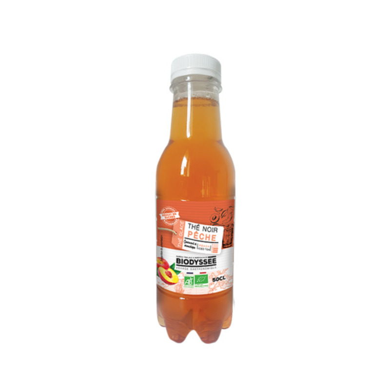 Organic iced tea Peach 50cl