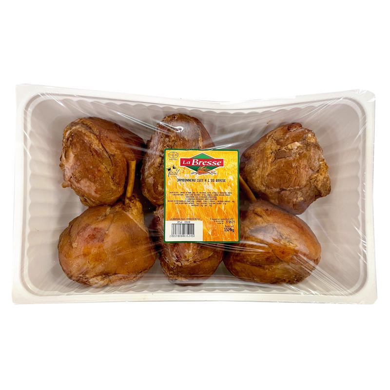 Knuckle of cooked ham LPF with bone x6 tub ±3.3kg