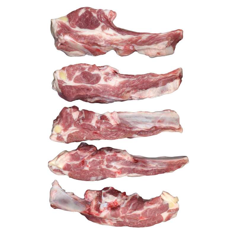 Lamb chops uncovered vacuum packed ±1kg