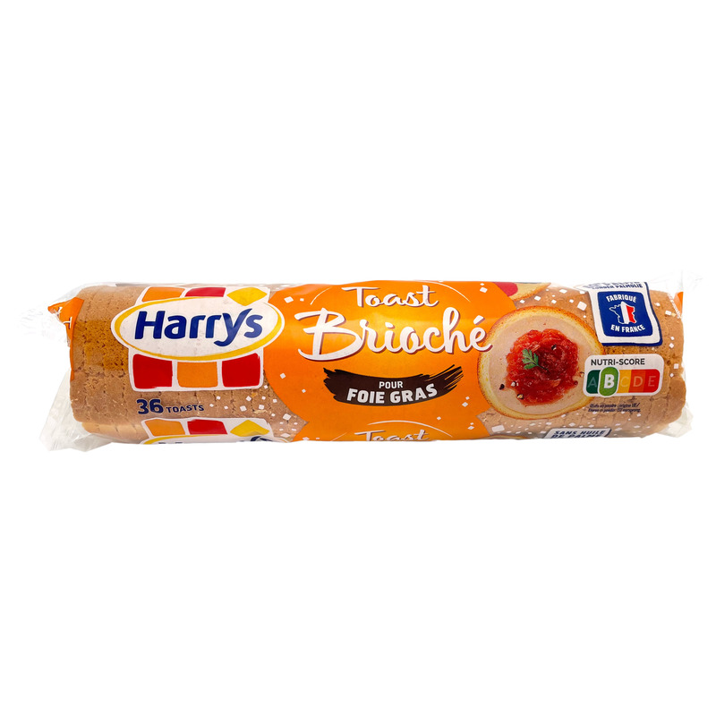 Pain canapé brioché Foie Gras 280g