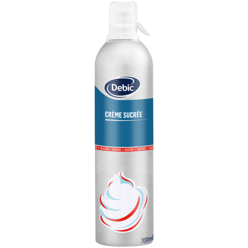 Whipped cream aerosol 70cl