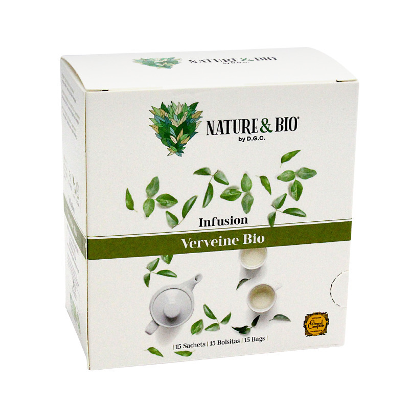 Organic verbena infusion x15 pouchs