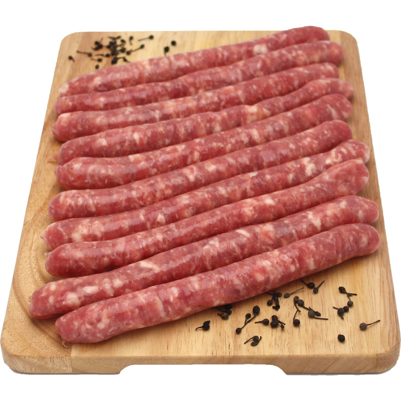 Premium chipolatas sausage LPF natural gut atm.packed ±1.6kg