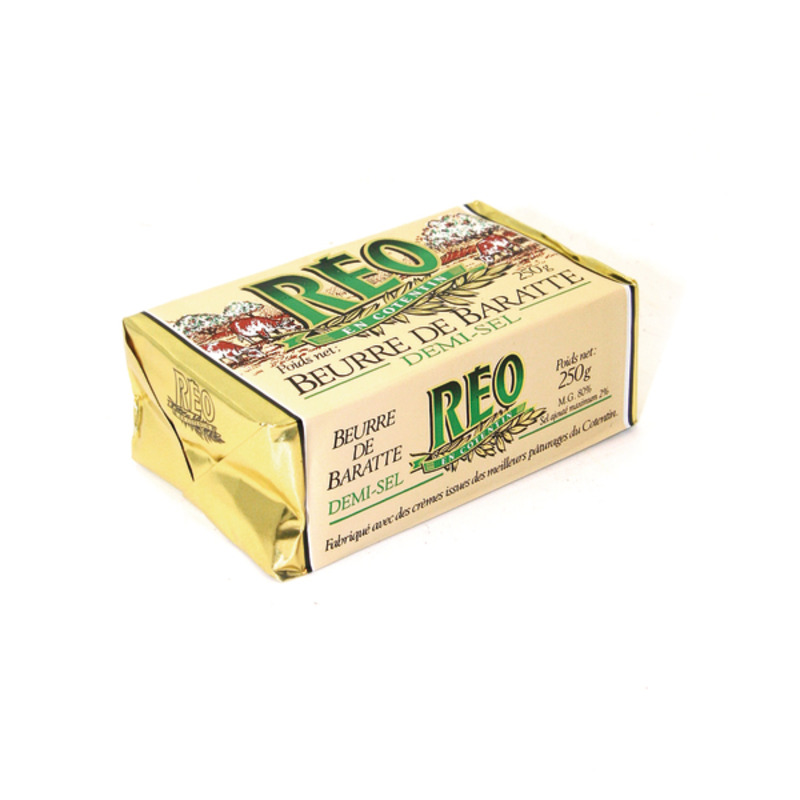 Baratte slightly salted butter 80% 250g