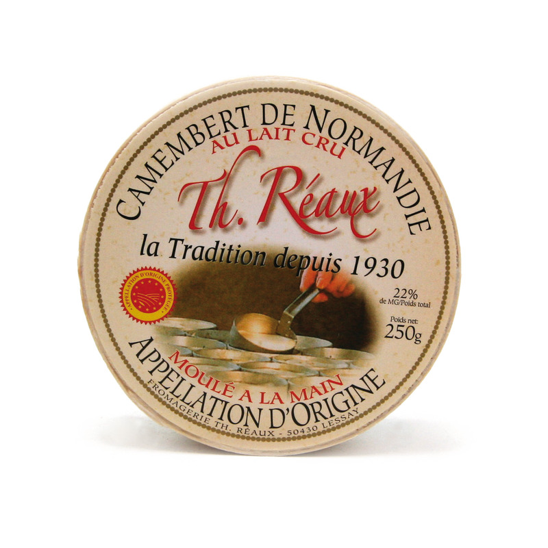 Camembert de Normandie au lait cru AOP 250g