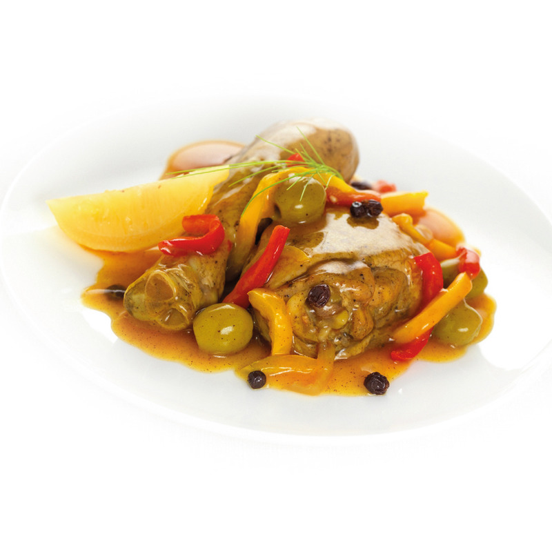 Tajine of chicken. lemon. olives and peppers pouch 2.72kg