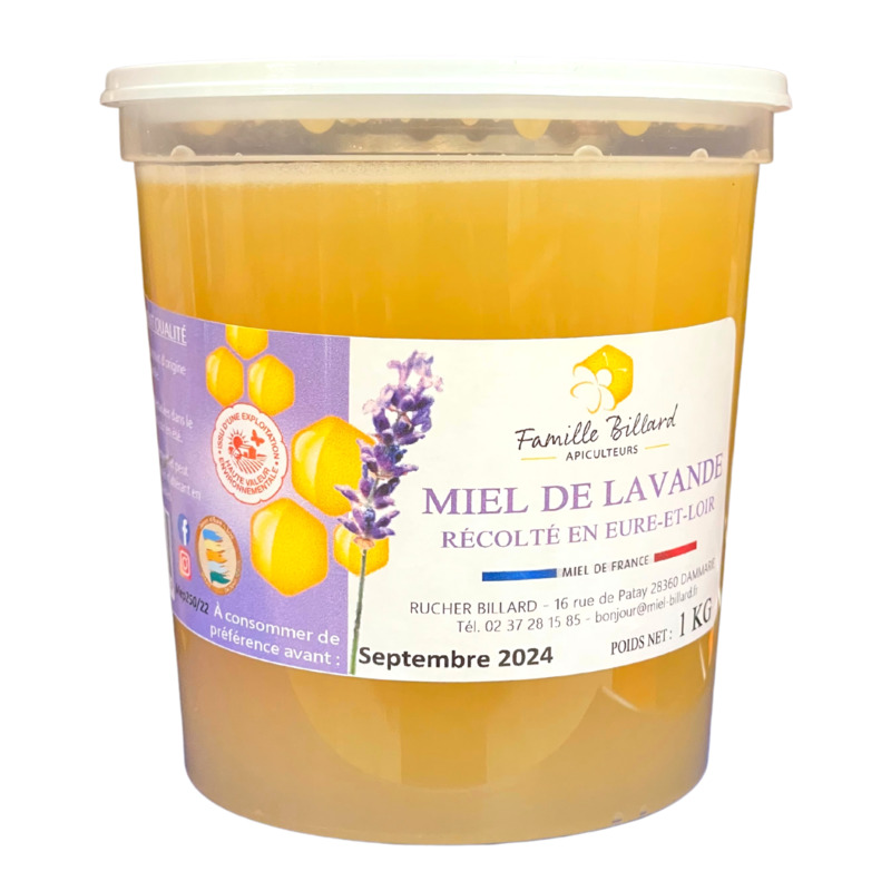Miel de lavande pot 1kg