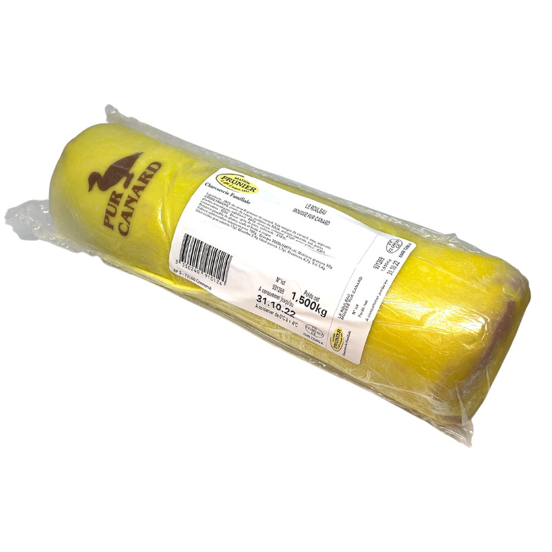 Rolled pure duck mousse 1.5kg