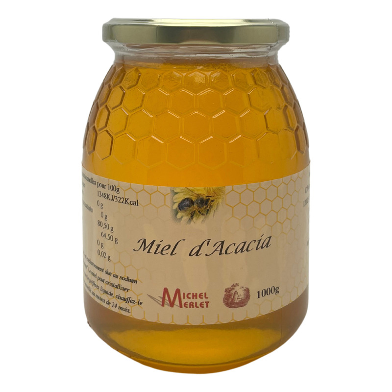 Miel d'acacia bocal 1kg