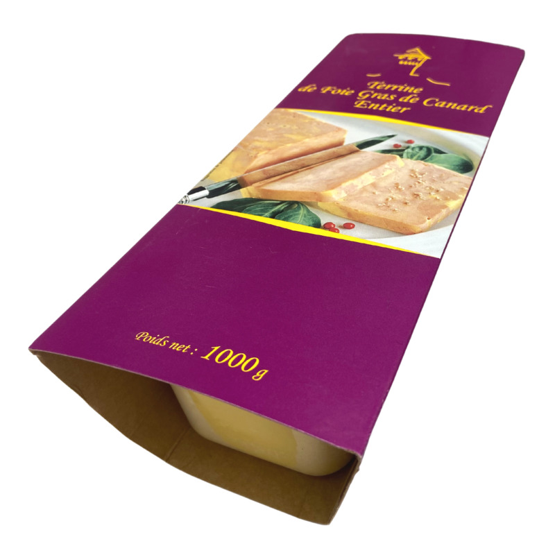 Foies gras de canard mi-cuit halal 125g