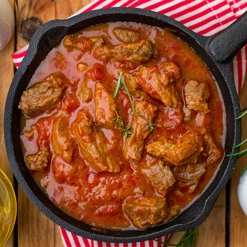 Cooked veal chuck vacuum packed ±3kg