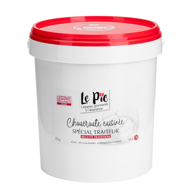 Sauerkraut cooked in Riesling and lard special catering bucket 15kg