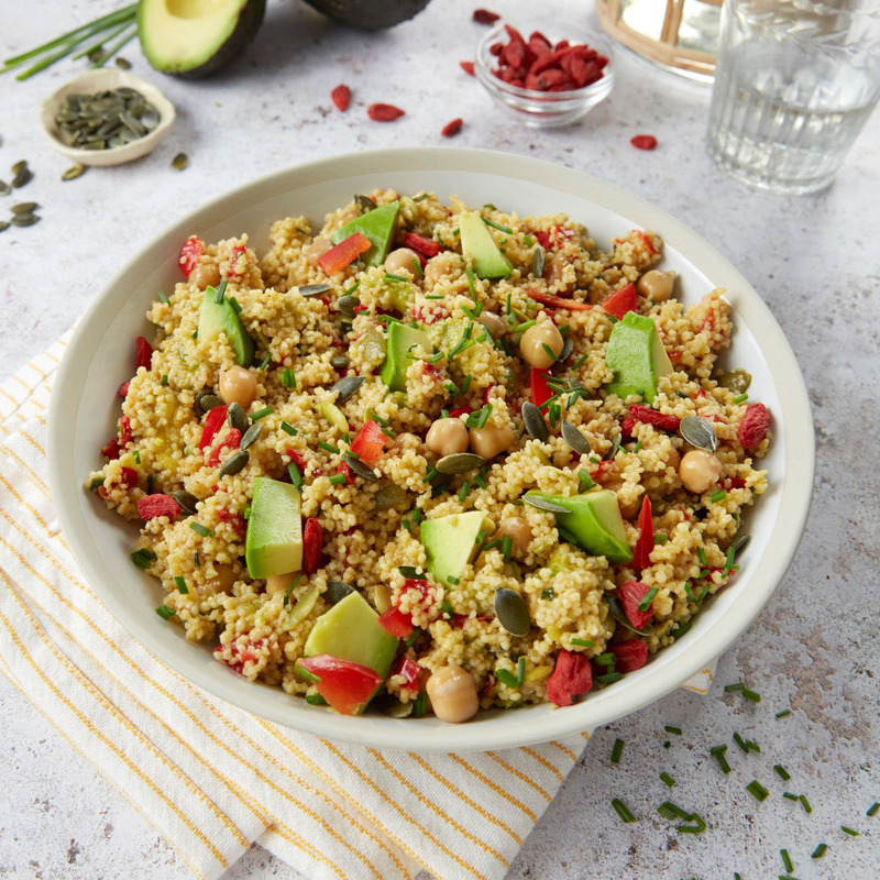 Tabbouleh with avocado and chickpeas 1.5kg