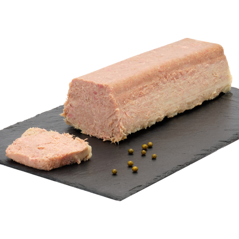 Duck rillettes 80% loaf 1kg