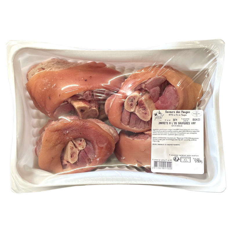 Pork knuckle | Brined and simmered meaty shanks LPF atm.packed x4 ±1.3kg