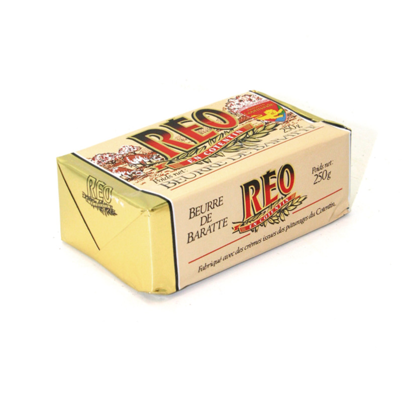Baratte unsalted butter 82% 250g