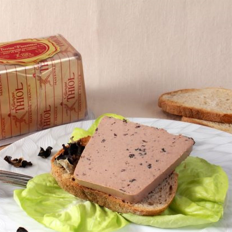 Mousse forestière supérieure aux champignons sylvestres barquette 600g