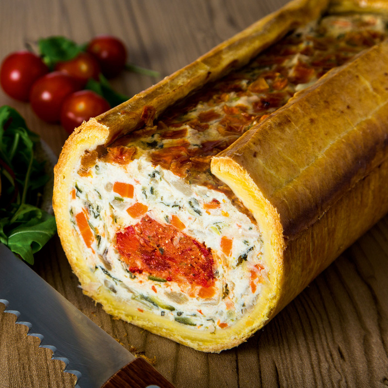 1/2 vegetable pie | Mosaic of cooked vegetables and tomatoes ±2kg