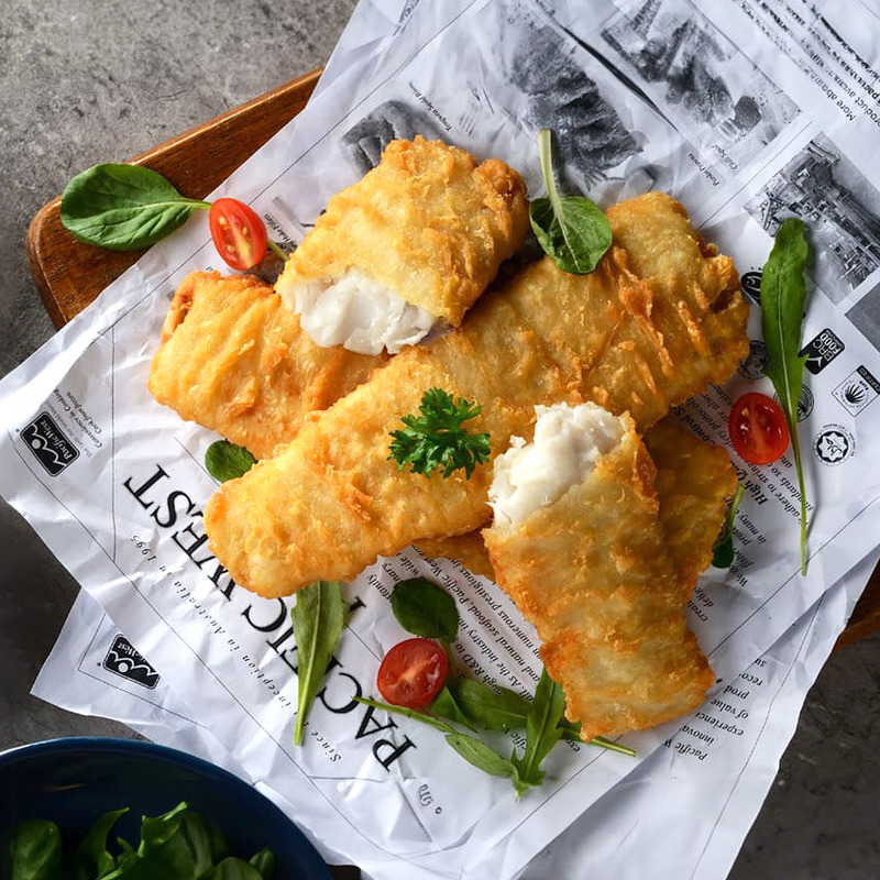 ❆ Fish and Chips | Beer batter cod 140/170 5kg