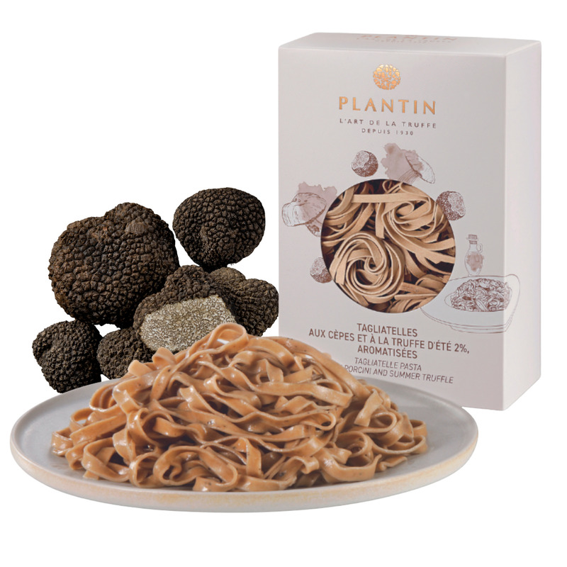 Tagliatelles aux cèpes et à la truffe d'été Tuber Aestivum Vitt. 2% 250g