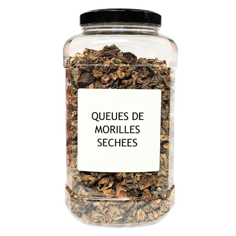 Morilles queues séchées tubo 450g