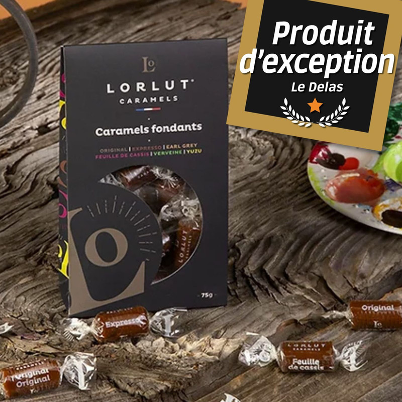 Assortiment de caramels fondants 75g