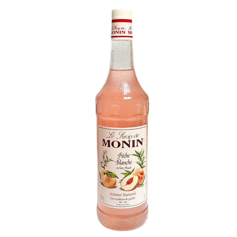White peach syrup 1L