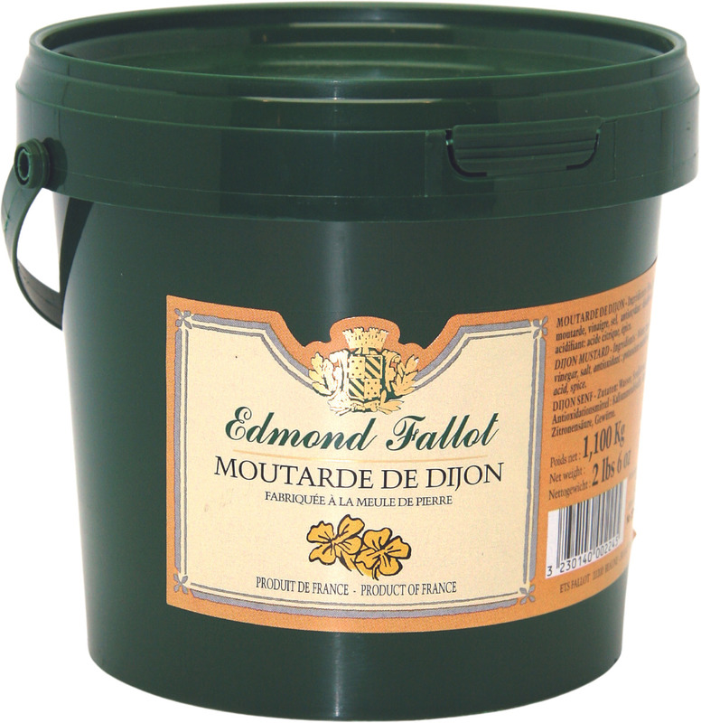 Moutarde de Dijon seau 1,1kg