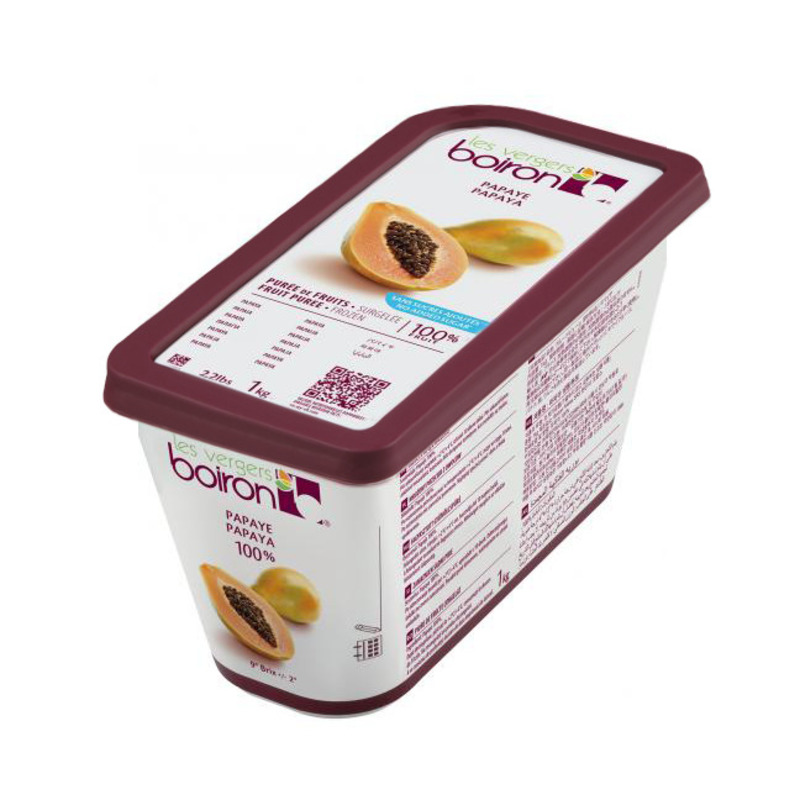 ❆ Purée de papaye 100% fruit bac 1kg