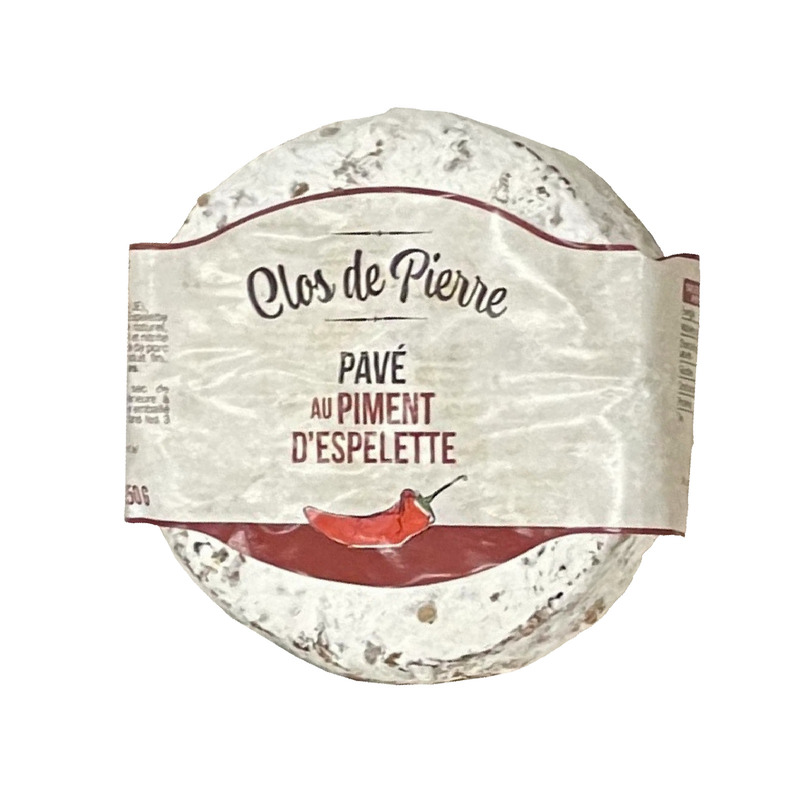 Maconnais pavé with Espelette Pepper | Dry sausage without skin 250g