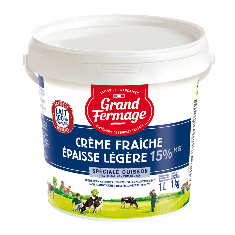 Thick cream 15% 1L