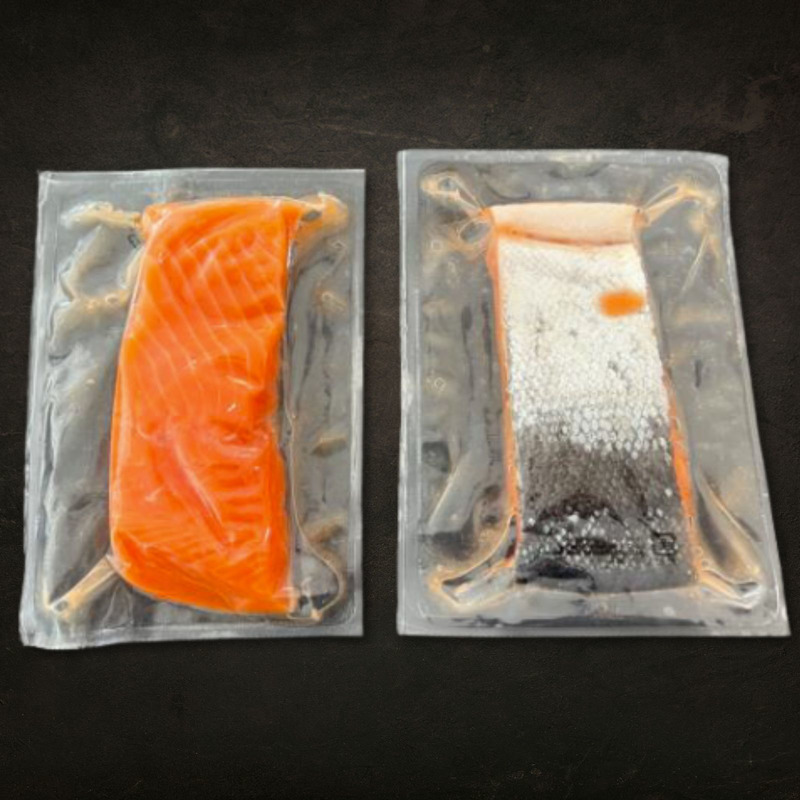 ❆ Pacific silver salmon steak with skin 30x150g vacuum packed 5kg