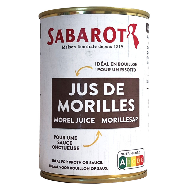 Morel juice tin 1/2 375g