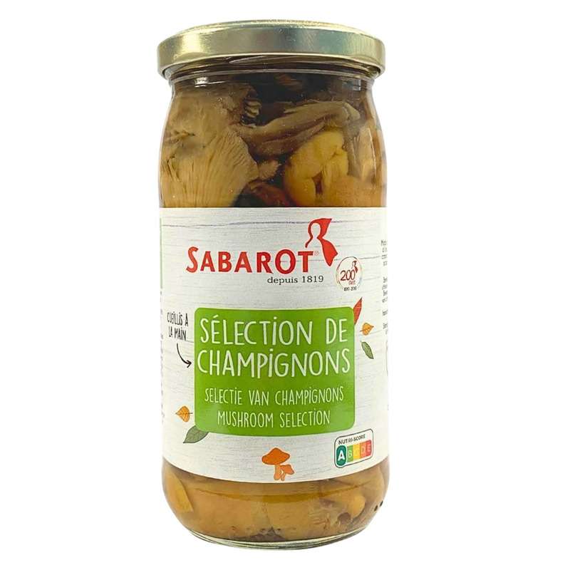 Garniture forestière bocal 37cl