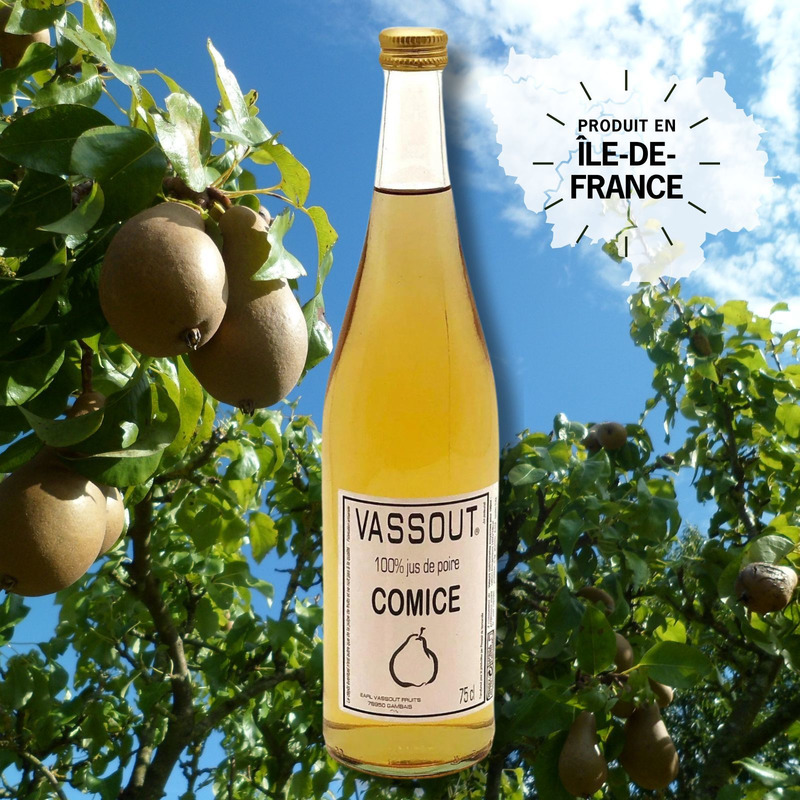 French pear juice 100% 75cl