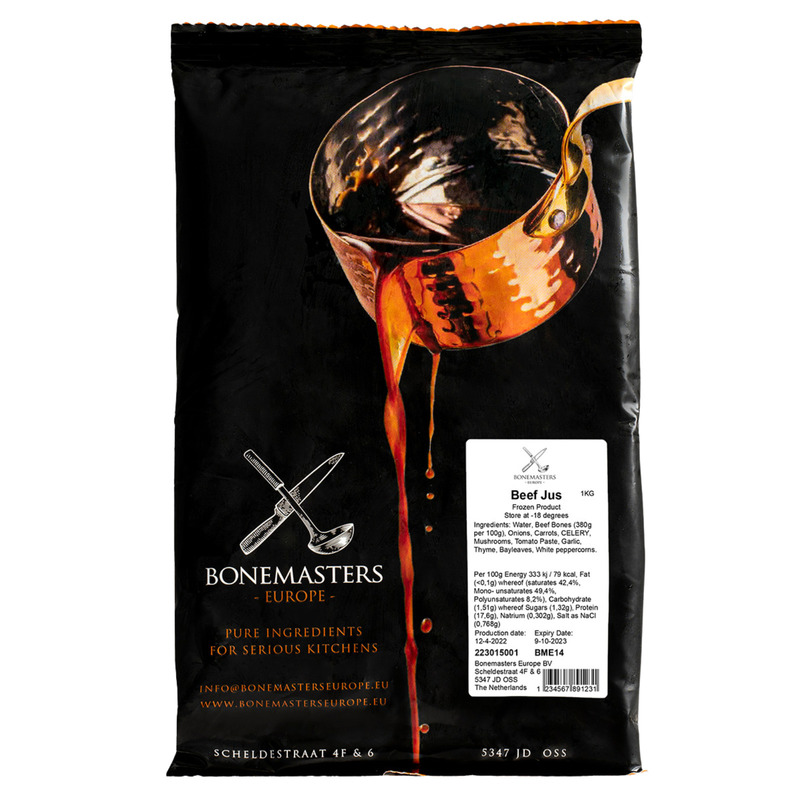 ❆ Beef jus 100% natural pouch 1kg