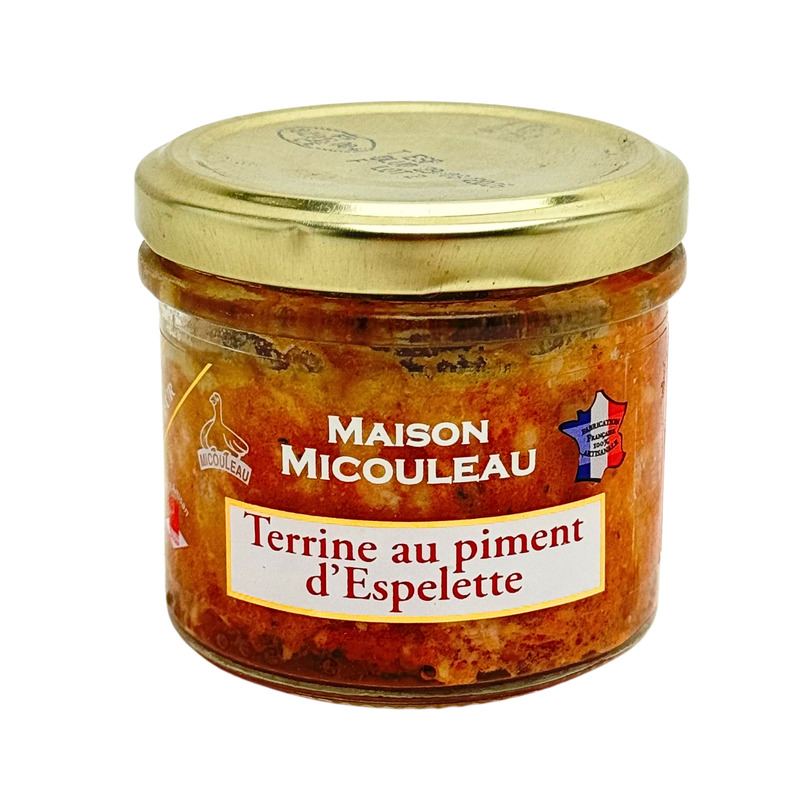 Terrine au piment d'Espelette bocal 90g